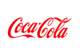 Coca-Cola logo in red script lettering on white background
