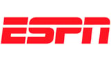 ESPN logo in red with white geometric shapes on transparent background
