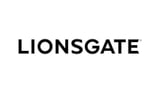 Lionsgate logo in black text on white background